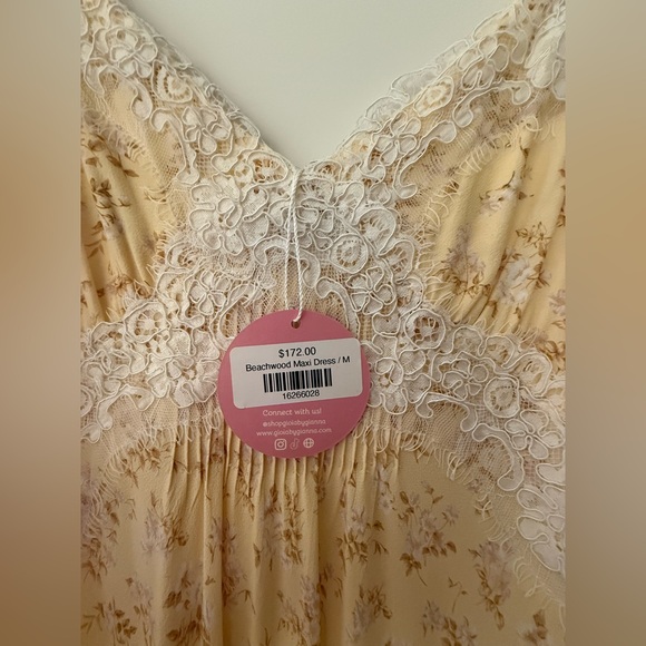 Rumored Beachwood Floral Lace Maxi Dress - Picture 3 of 5